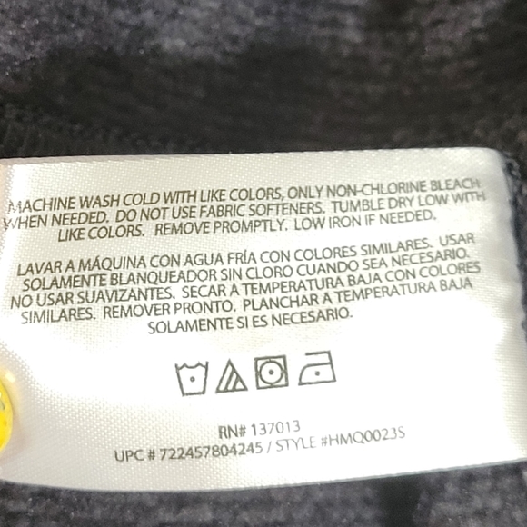 Woolrich Quarter 1/4 Zip Pullover Sweater Sweatshirt Mens XXL Charcoal Gray Blue - Picture 9 of 13